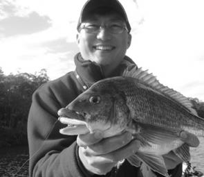 Sing Ling caught this horse of a bream at Mallacoota.